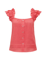 Breanna Babydoll Frill Top Forever New