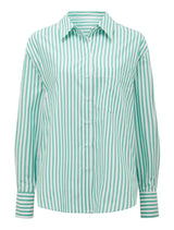 Sophie Stripe Poplin Shirt Forever New