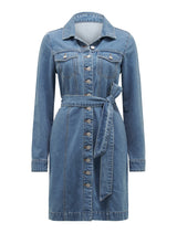 Taylor Denim Shirt Dress Forever New