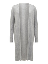 Daphne Long Line Ribbed Cardigan Forever New