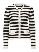 Beri Striped Knit Cardigan Forever New