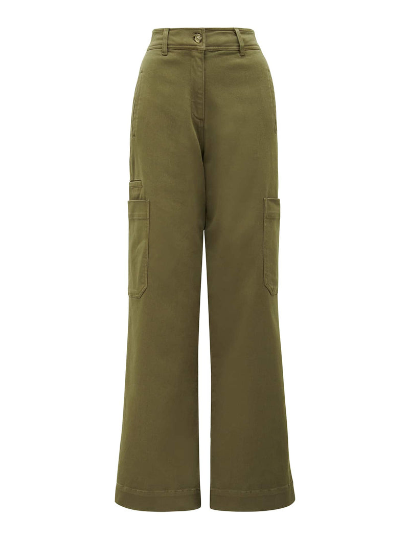 Bobbie Wide Leg Cargo Pants Forever New