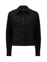 Chloe Cropped Shirt Forever New