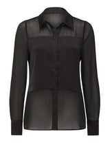 Scout Sheer Panelled Shirt Forever New