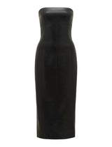 Sabrina Pu Strapless Midi Dress Forever New