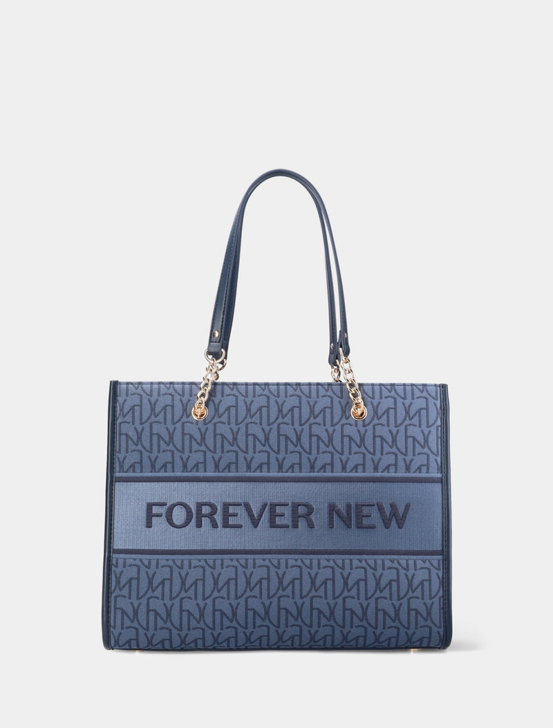 Harper Jacquard Shopper Bag Forever New