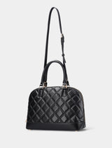 Polly Quilted Bowler Bag Forever New