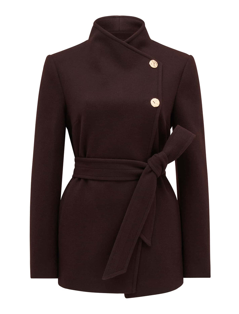 Monica Wrap Coat Forever New