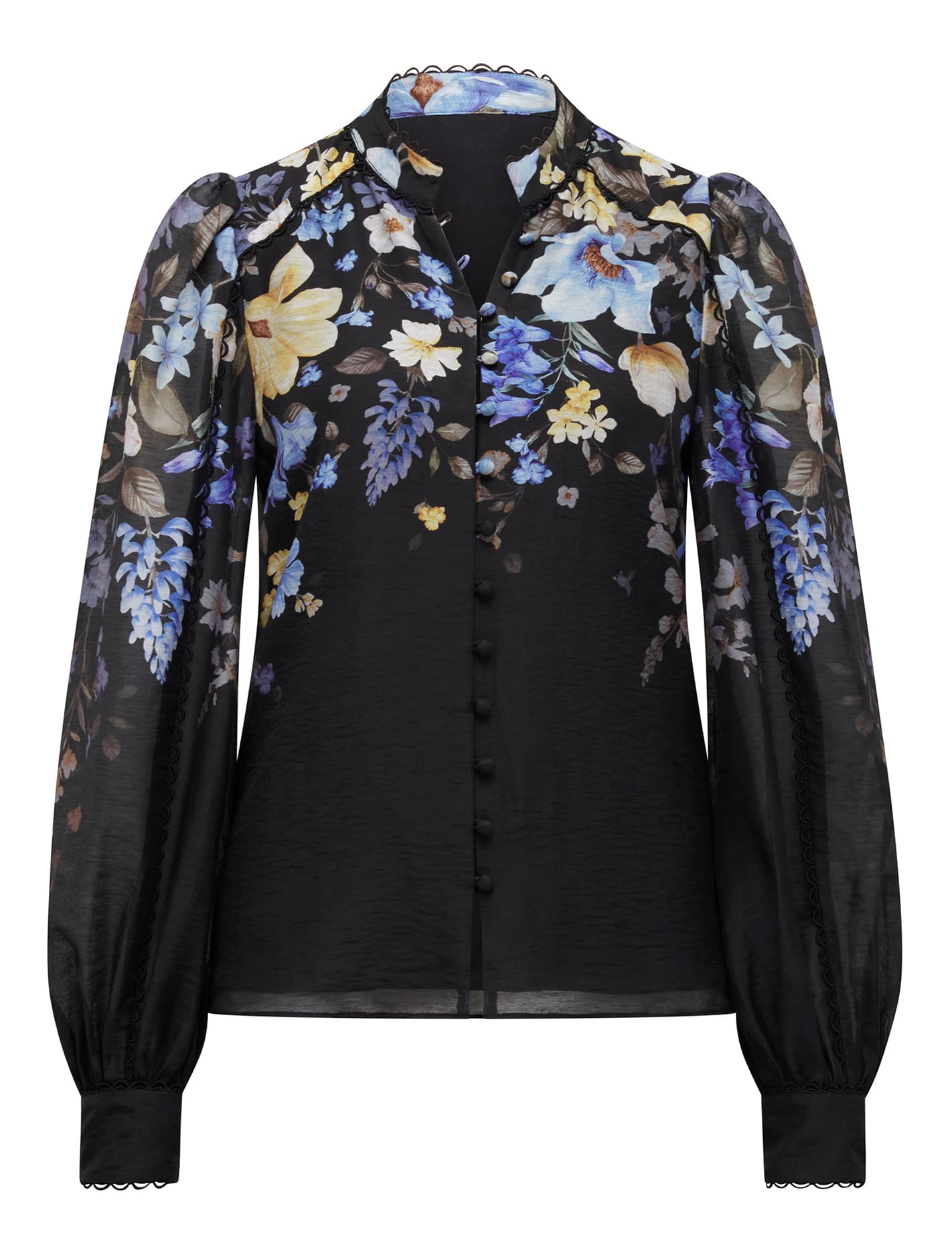 Emma Trimmed Blouse Forever New