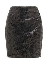 Sapphira Sequin Mini Skirt Forever New