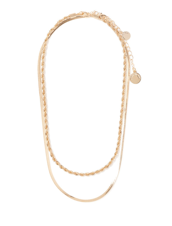 Suki Snake & Rope Necklace Forever New