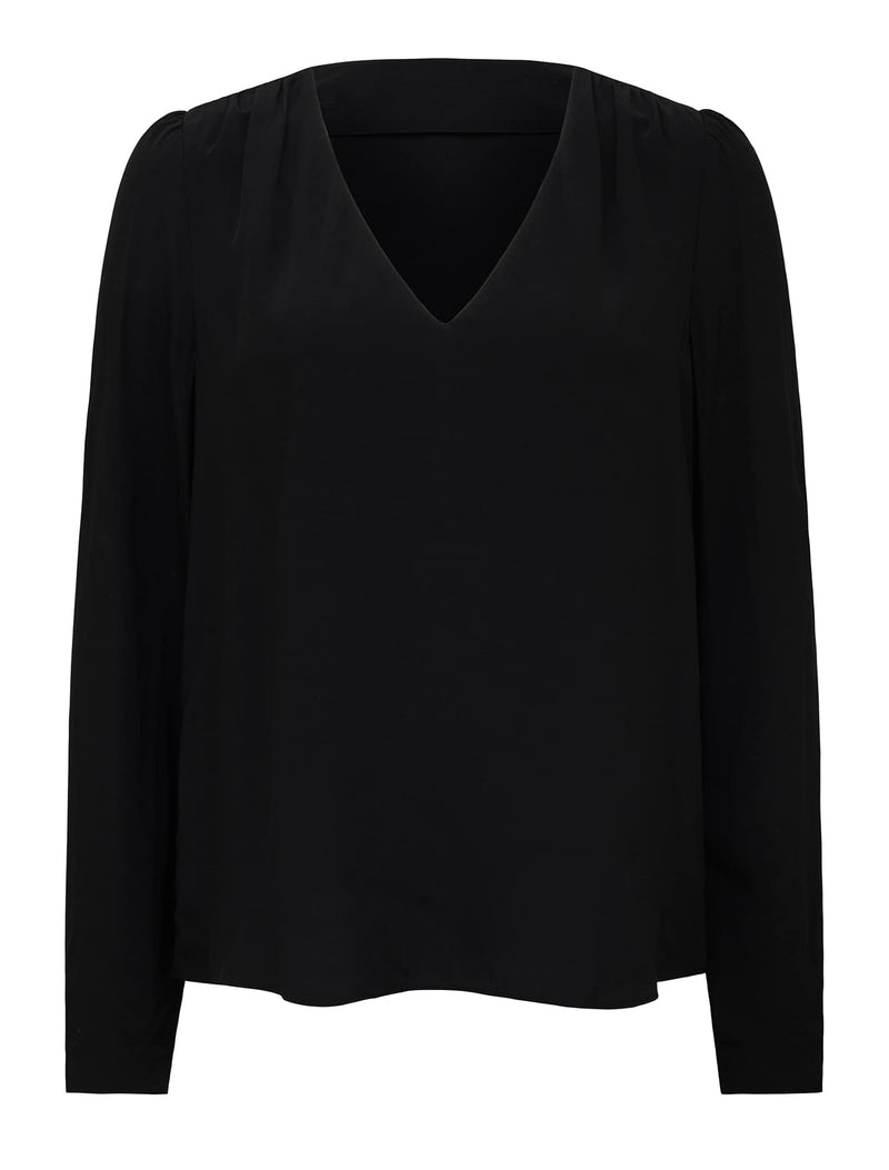 Tiffany V-Neck Blouse Forever New