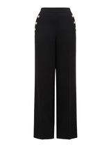 Mary Button Wide Leg Pants Forever New