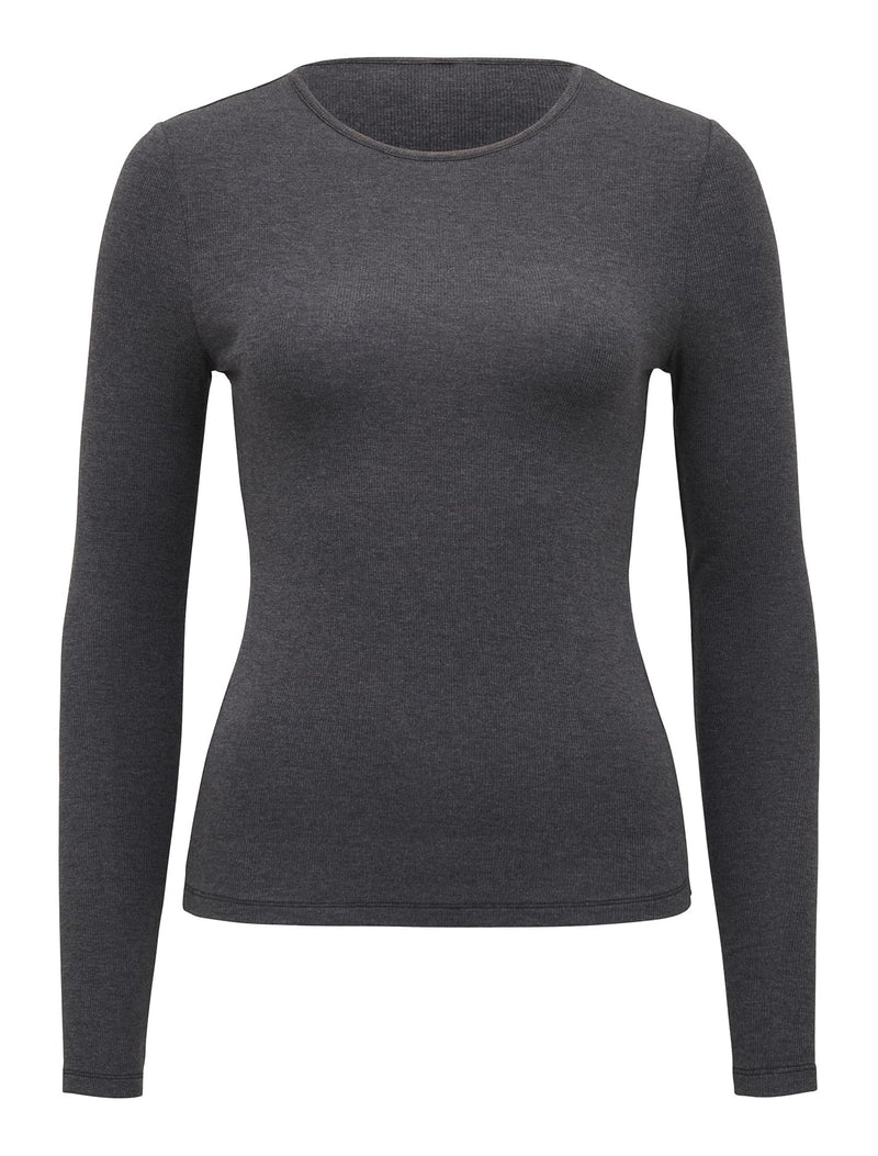 Janelle Long Sleeve Crew Neck Top Forever New