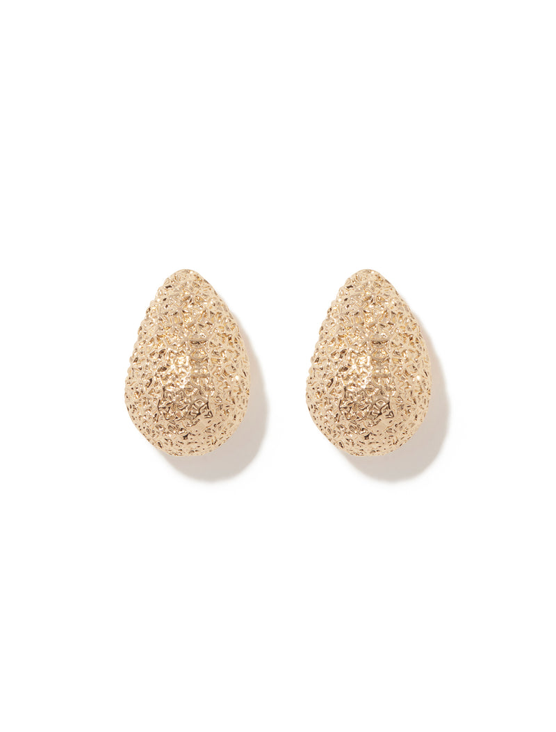 Tori Textured Droplet Earrings Forever New