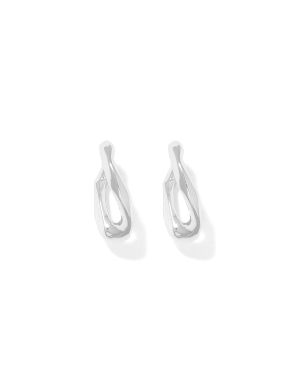 Signature Layla Large Link Earrings Forever New