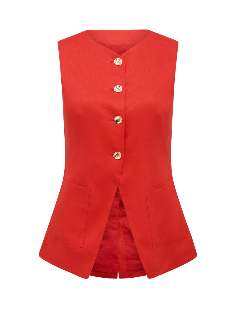 Clementine Soft Vest Forever New