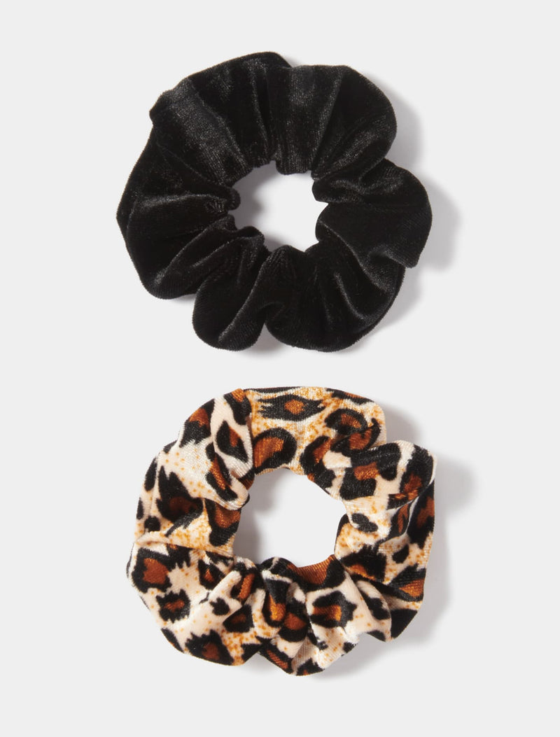 Sonia Velvet Scrunchie 2 Pack Forever New