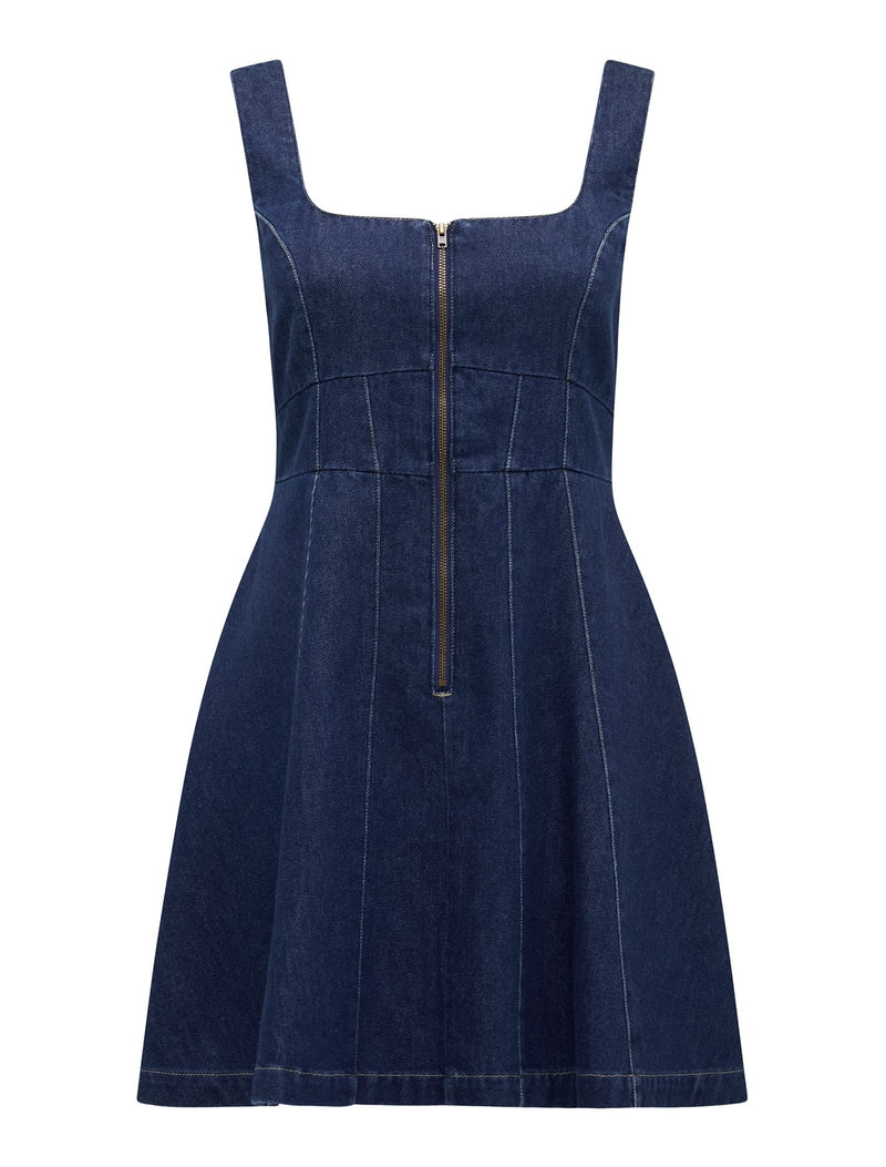 Allison Mini Denim Dress Forever New