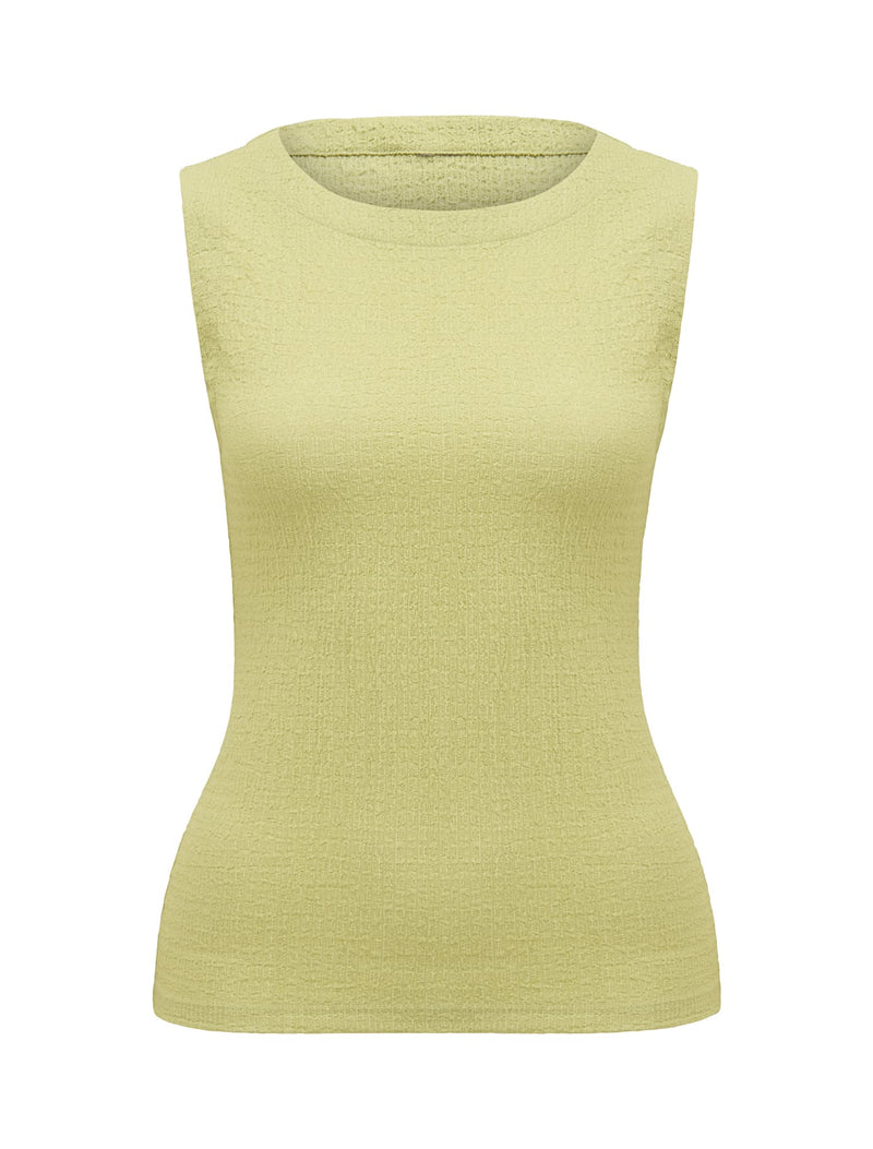 Hazel Textured Tank Top Forever New