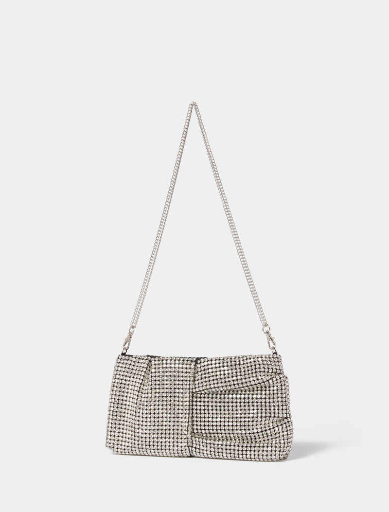 Tina Twist Mesh Clutch Forever New