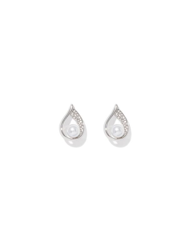 Kailey Pearl Teardrop Earrings Forever New