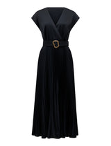 Cordelia Satin Wrap Midi Dress Forever New