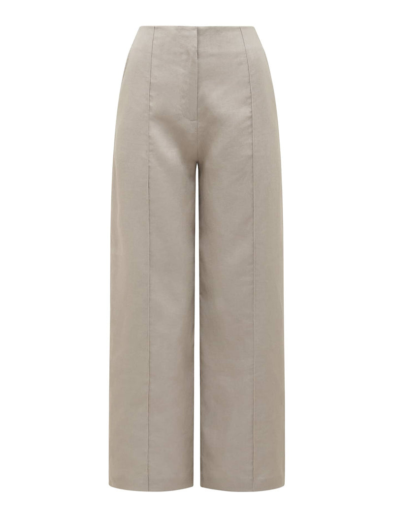 Posey Petite Linen Wide Leg Pants Forever New