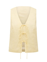 Erin Tie Front Waistcoat Forever New