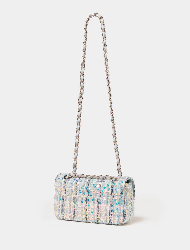 Chantal Sequins Tweed Bag Forever New