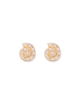 Signature Selene Shell Earrings Forever New