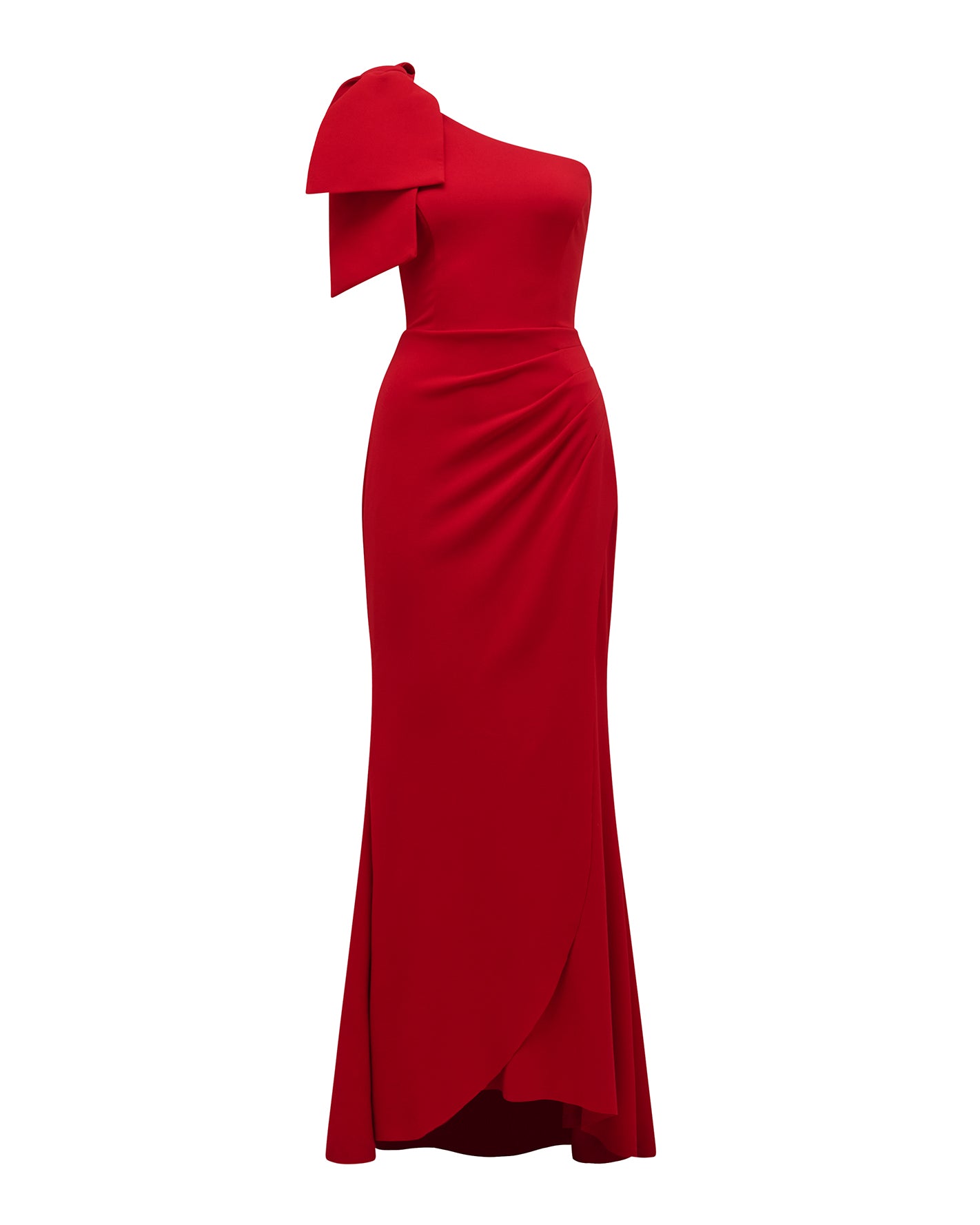 Lisa One Shoulder Bow Dress Forever New