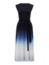 Elara Ombre Pleat Midi Dress Forever New