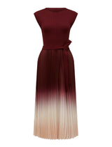 Elsie Ombre Pleat Midi Dress Forever New