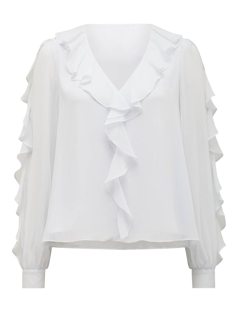 Novi Ruffle Front Blouse Forever New