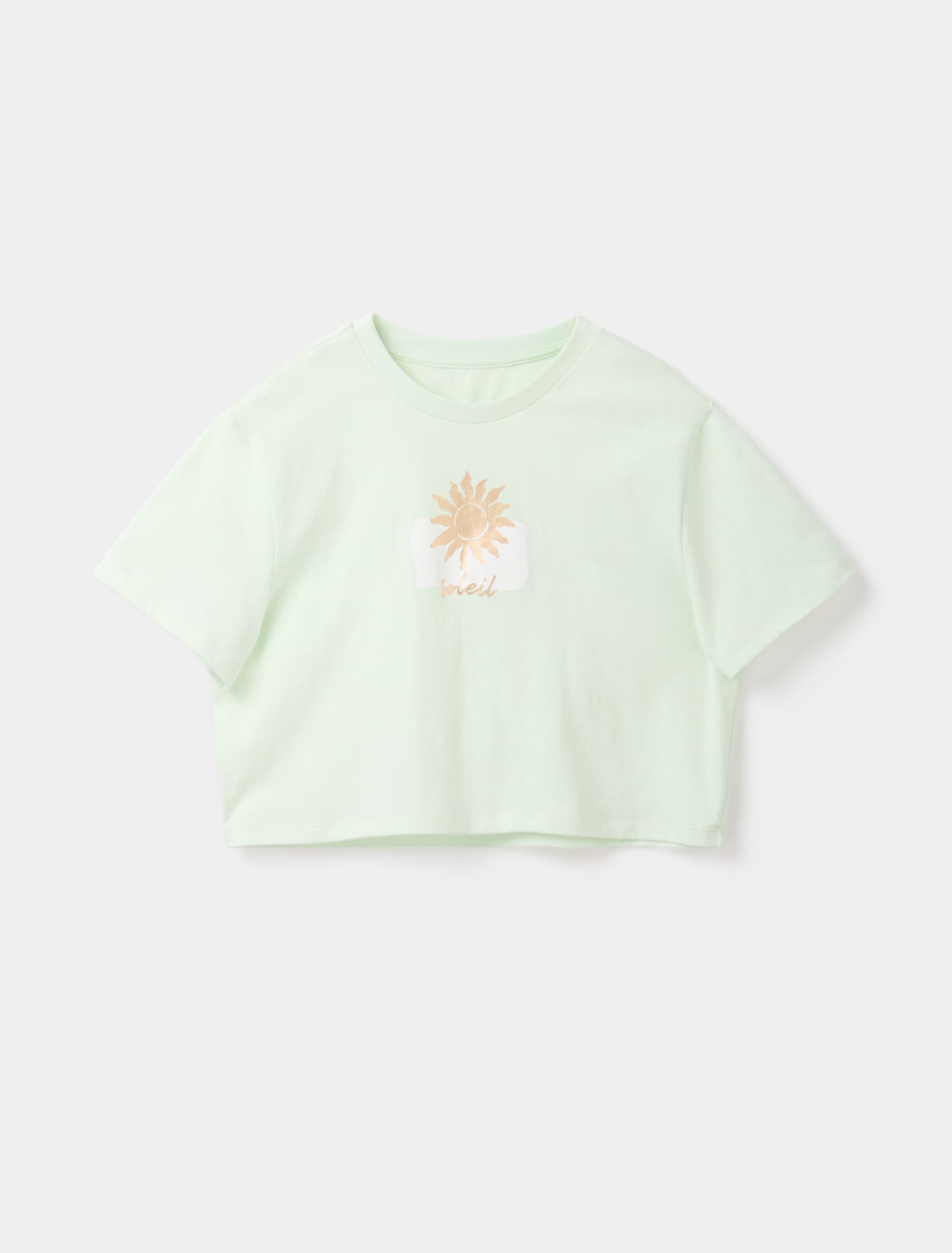 Holly Shorts Sleeve Teen T-Shirt Sage Garden Forever New