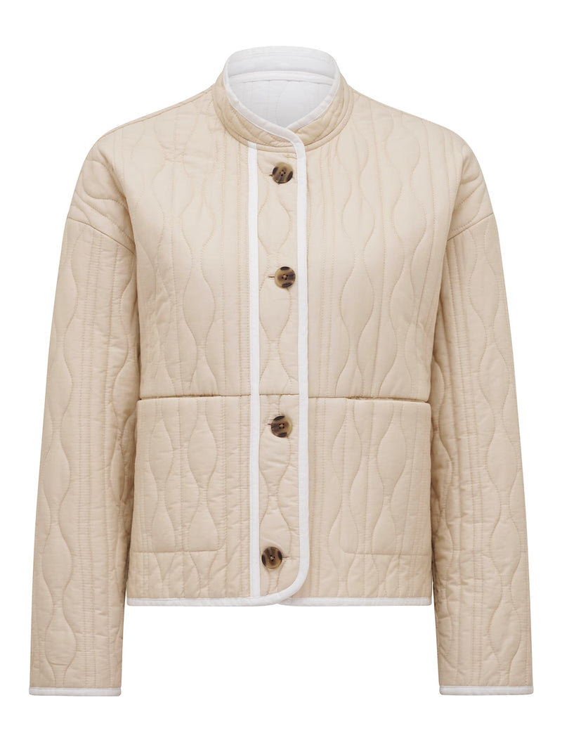 Astrid Quilted Liner Jacket Forever New