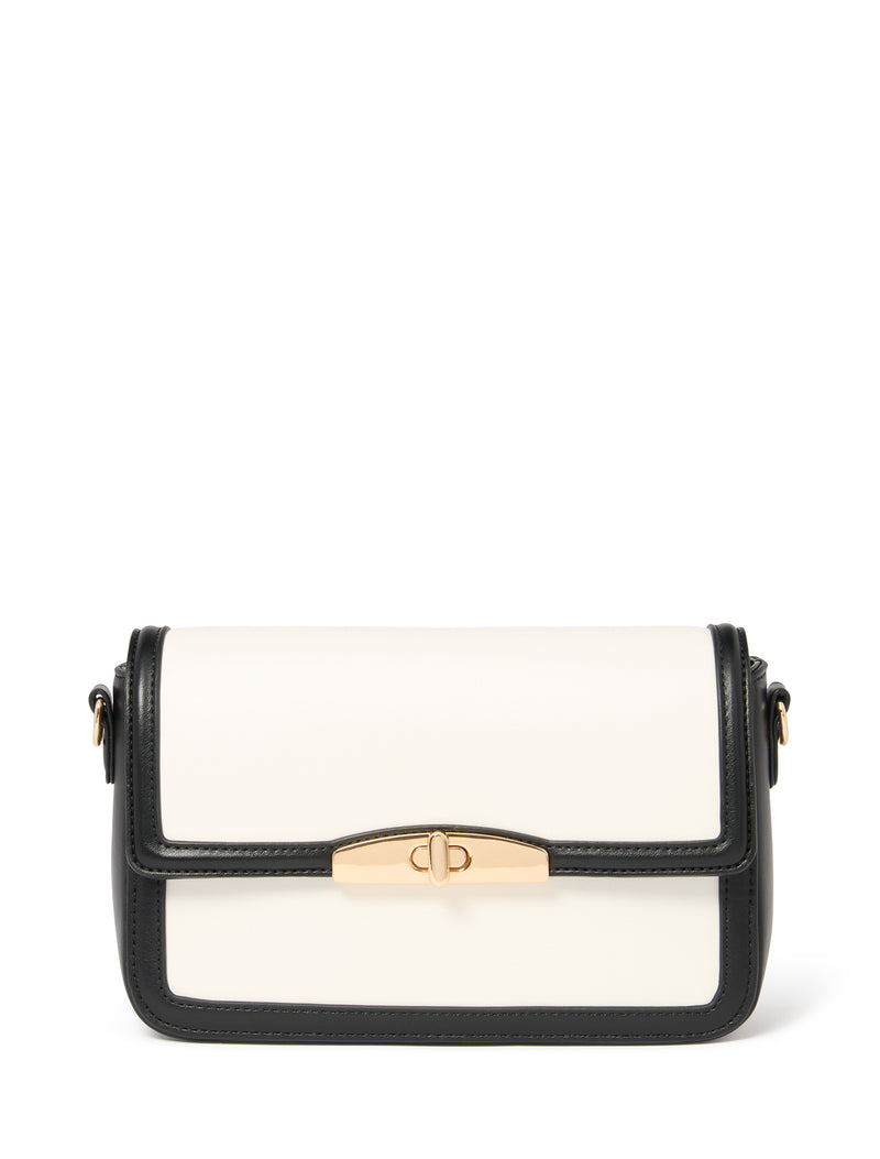 Charlene Crossbody Bag 0 Black Ivory Forever New