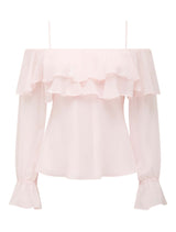 Eloise Ruffle Bardot Top Forever New