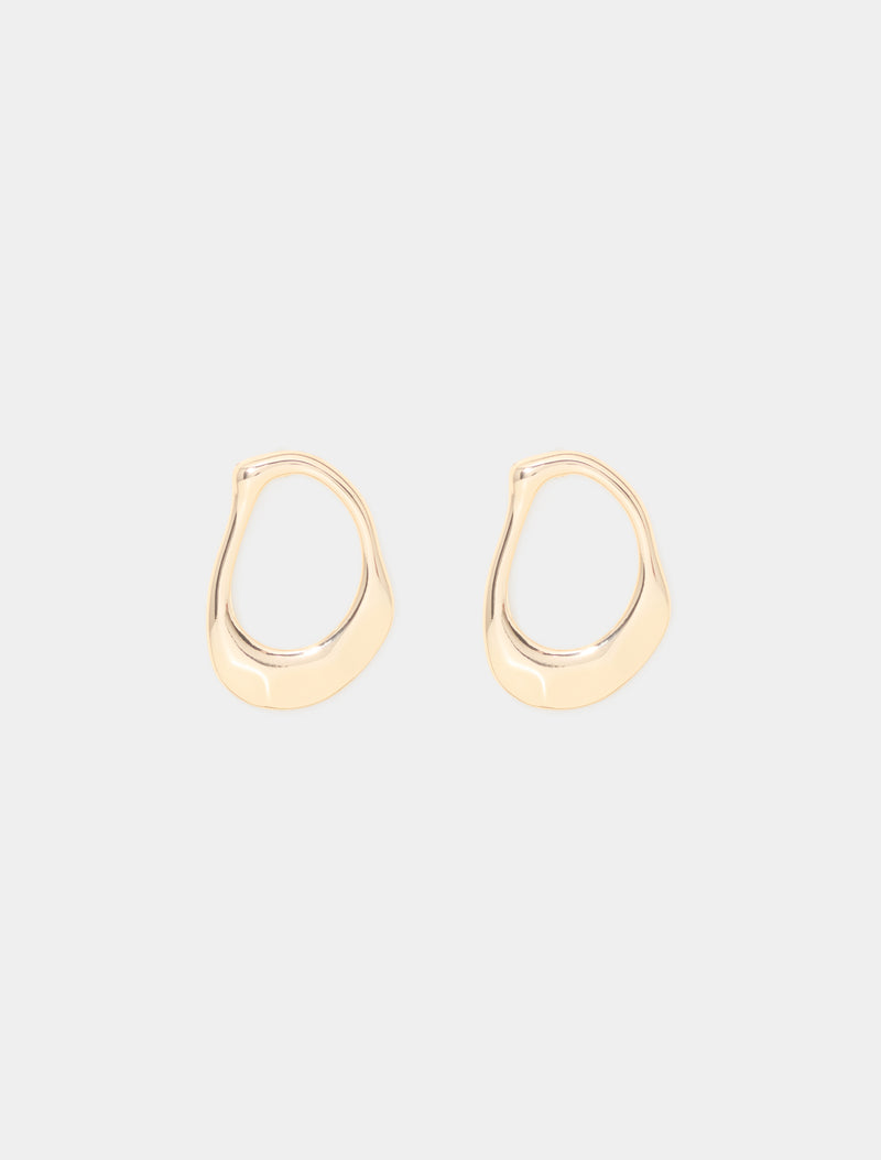 Odessa Organic Loop Earrings Forever New