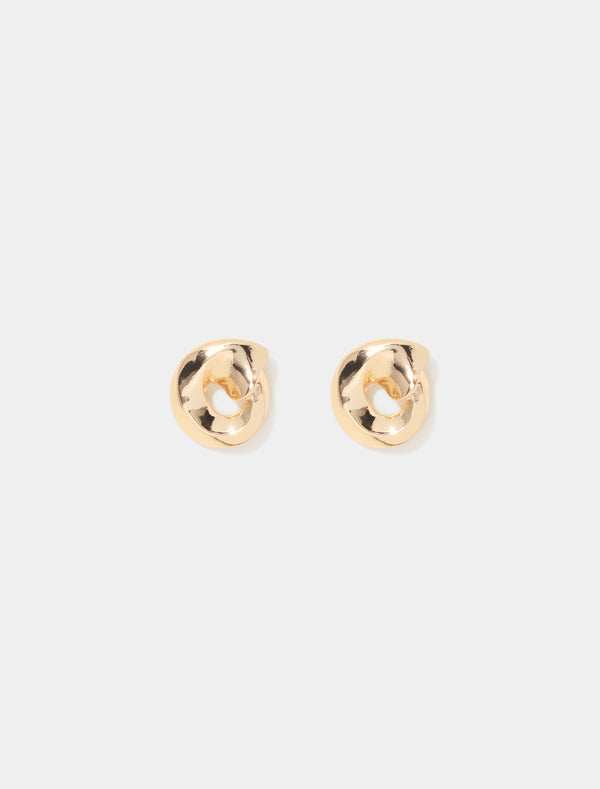 Spencer Swirl Loop Stud Earrings Forever New