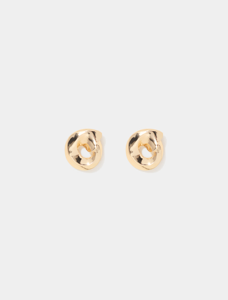 Spencer Swirl Loop Stud Earrings Forever New