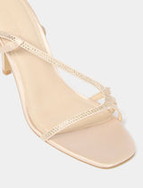 Andi Asymmetrical Occasion Heel Sandal Forever New