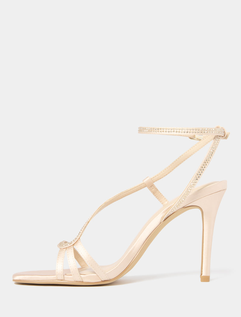 Andi Asymmetrical Occasion Heel Sandal Forever New