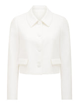 Tanya Cropped Top Collar Jacket Forever New