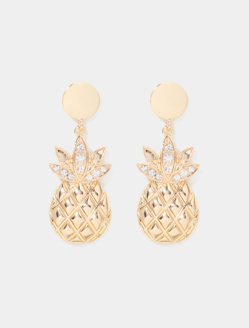 Signature Raye Pineapple Earrings