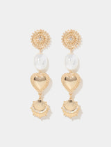 Signature Claudette Drop Earrings Forever New