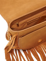 Farrah Fringe Saddle Bag Forever New