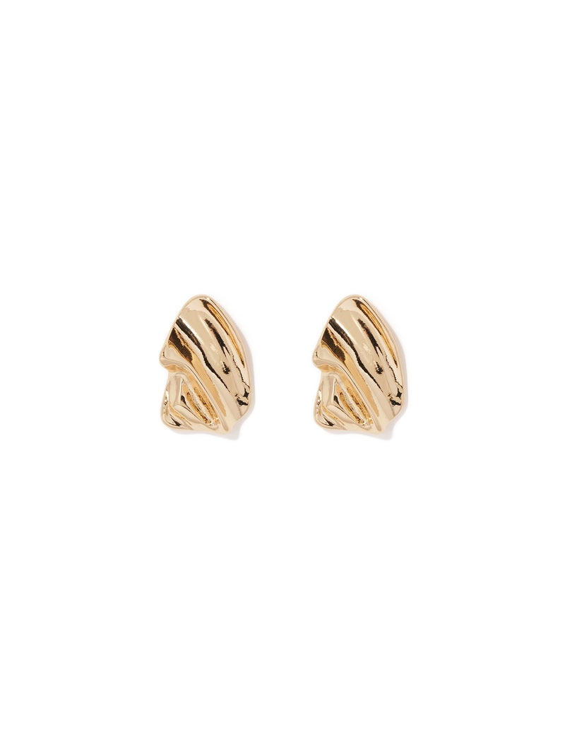 Cora Pleat Earrings Forever New