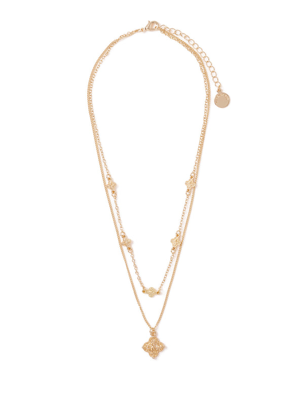 Demi Clover Necklace Forever New